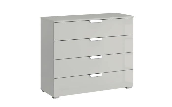 Kommode Aditio, Glas seidengrau, 93 x 81 cm-01