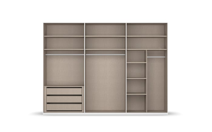 Drehtürenschrank Montclar, fango, 301 x 223 cm, inkl. hochwertiger Innenausstattung-04