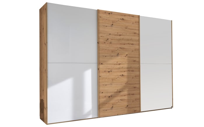 Schwebetürenschrank YourJoyce, alpinweiß, 301 x 235 cm-02