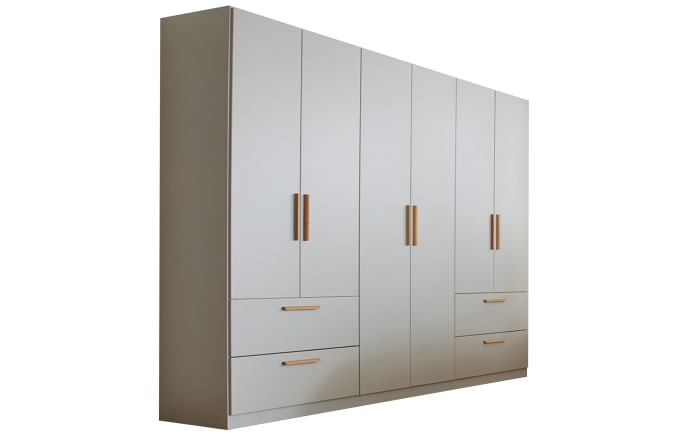 Drehtürenschrank 271 seidengrau, 210 Schubkästen Skandi, online kaufen x Hardeck cm, 4 inkl. bei