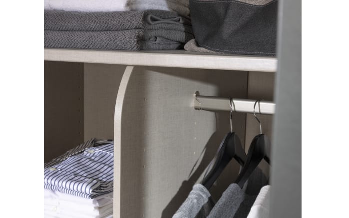 Drehtürenschrank Skat, graphit/Farbglas basalt, 251 223 cm-07