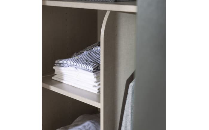 Drehtürenschrank Skat, graphit/Farbglas basalt, 251 223 cm-06