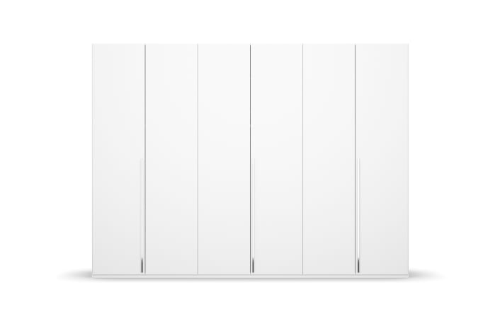 Drehtürenkleiderschrank Montclar, alpinweiß matt, 300 x 223 cm, inkl. umfangreicher Zusatzausstattung-03