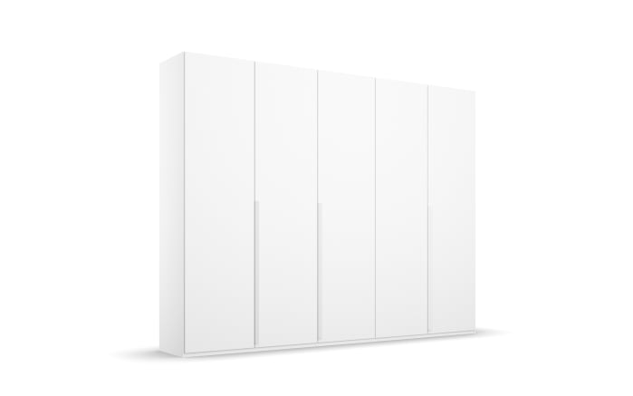 Drehtürenkleiderschrank Purisma, alpinweiß, 251 x 223 cm-02