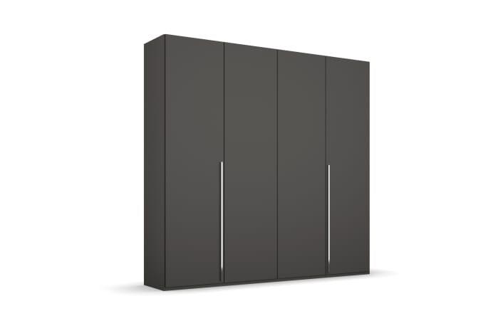 Drehtürenkleiderschrank Montclar, graphit matt, 200 x 223 cm, inkl. umfangreicher Zusatzausstattung-02
