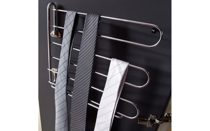 Drehtürenkleiderschrank Montclar, graphit matt, 300 x 223 cm, inkl. 2 Spiegeltüren und 3 Schubkästen-03