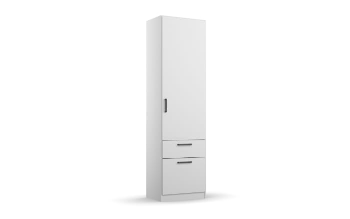 Drehtürenschrank 33Q0 Allrounder, alpinweiß, 45 x 197 cm-01