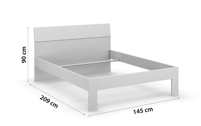 Bett 5Q40 Allrounder, alpinweiß, 140 x 200 cm-02