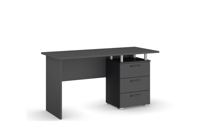Schreibtisch 9531 Allrounder, grau, 140 x 75 cm-01