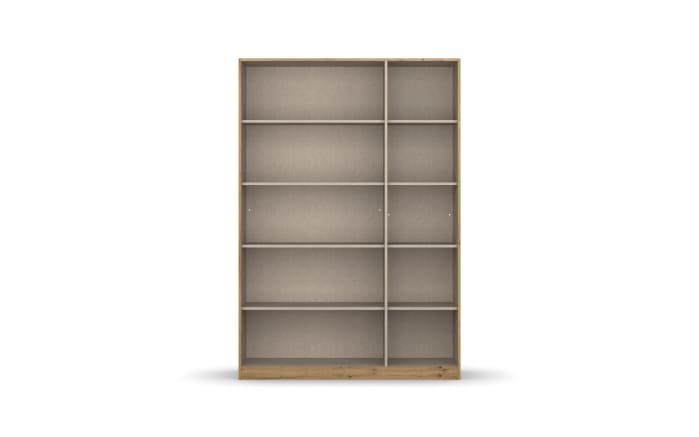 Drehtürenschrank 3536 Allrounder, Eiche Artisan Nachbildung, 136 x 197 cm -02