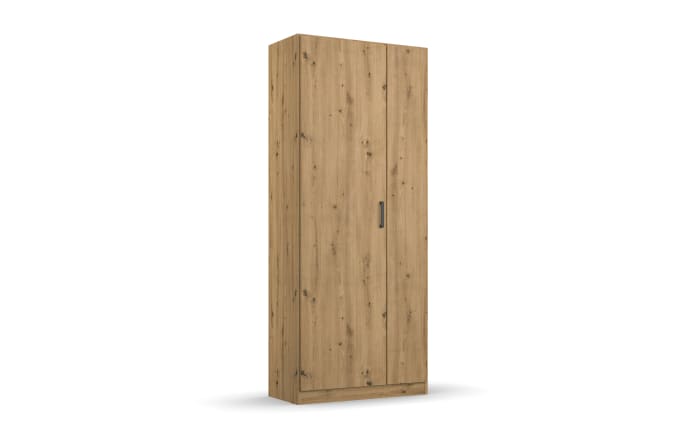 Drehtürenschrank 3555 Allrounder, Eiche Artisan Nachbildung, 69 x 197 cm -01