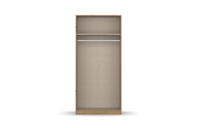 Drehtürenschrank 3730 Allrounder, Eiche Artisan Nachbildung, 91 x 197 cm -04