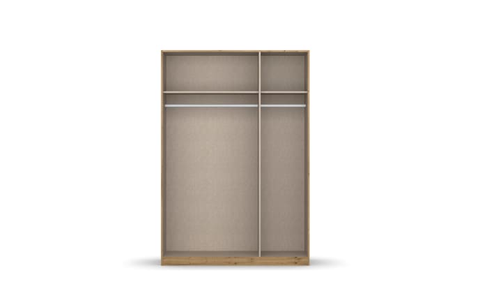 Drehtürenschrank 3732 Allrounder, Eiche Artisan Nachbildung, 136 x 197 cm -03