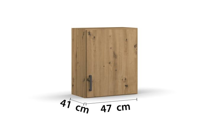 Hängeschrank 61L2 Allrounder, Eiche Artisan Nachbildung, 47 x 58 cm -03