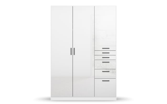 Drehtürenschrank 0LL8 Allrounder, weiß, 136 x 197 cm-02