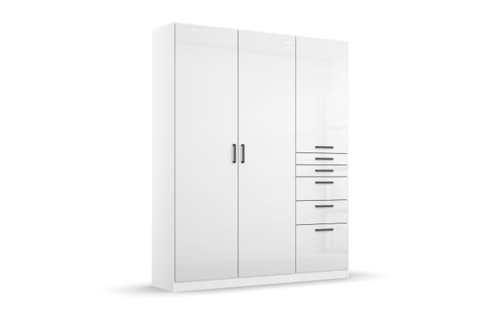 Drehtürenschrank 0LL8 Allrounder, weiß, 136 x 197 cm-01