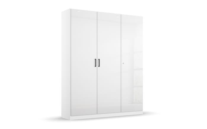 Drehtürenschrank 39A4 Allrounder, weiß, 136 x 197 cm-01