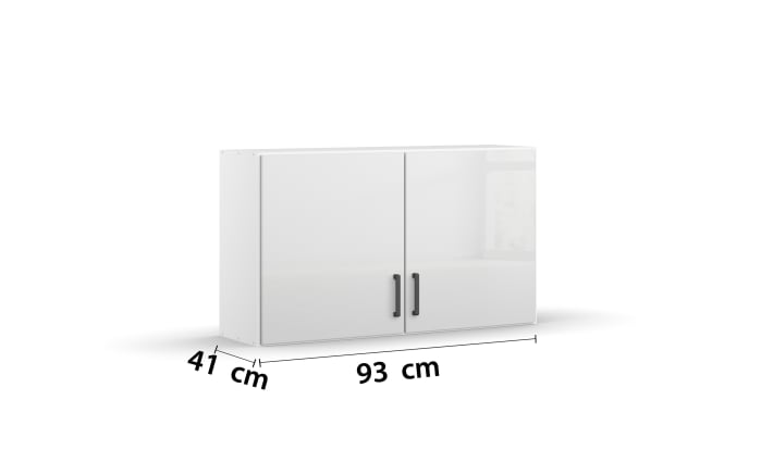 Hängeschrank 61L7 Allrounder, weiß, 93 x 58 cm-03
