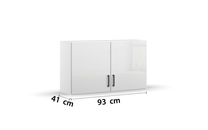 Hängeschrank 61L7 Allrounder, weiß, 93 x 58 cm-03