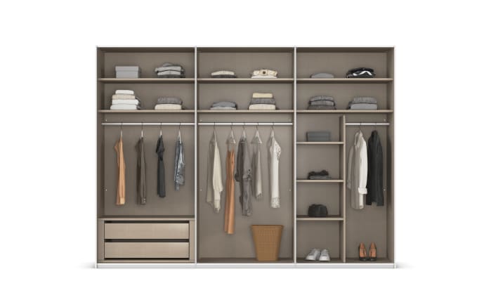 Schwebetürenschrank Contido, schwarz, 301 x 223 cm-06