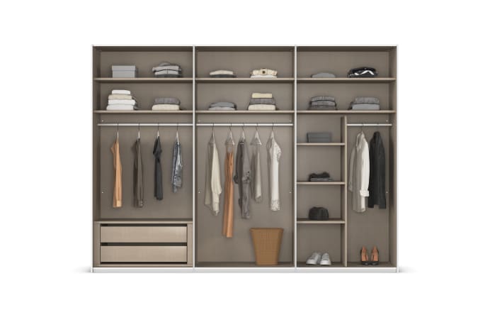 Schwebetürenschrank Contido, grau/graphit, 242 x 223 cm-03