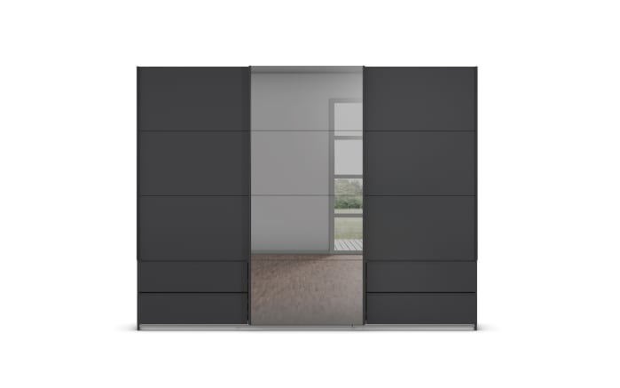 Schwebetürenschrank Elara, grau-03