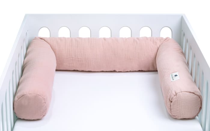 Nestchenschlange, uni dusty rose, 180 cm-02