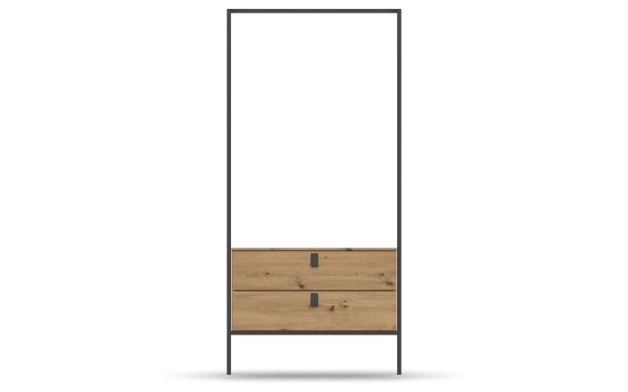 Garderobe Mapy, Eiche Artisan Nachbildung, 84 x 117 cm-02