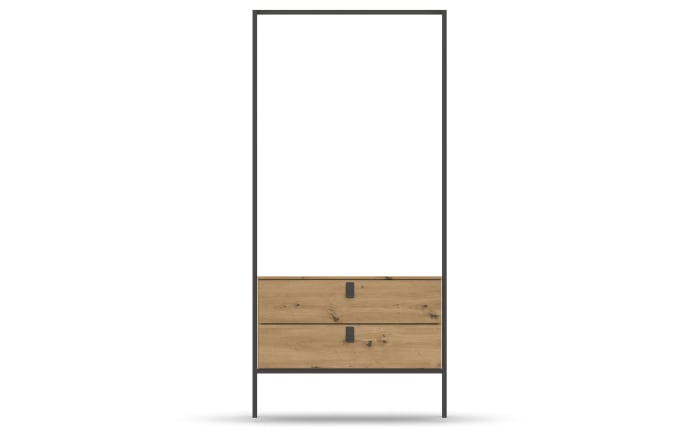 Garderobe Mapy, Eiche Artisan Nachbildung, 84 x 117 cm-02