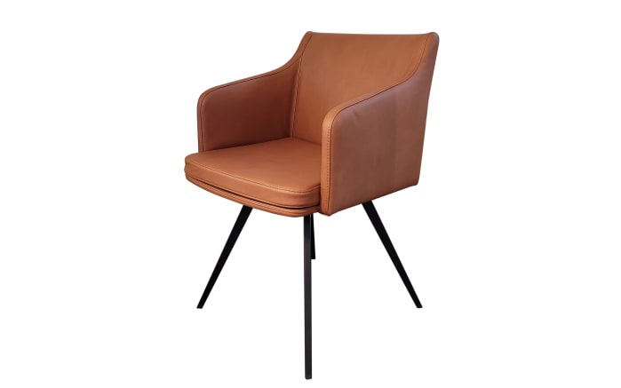 Stuhl Sonate, cognac-01