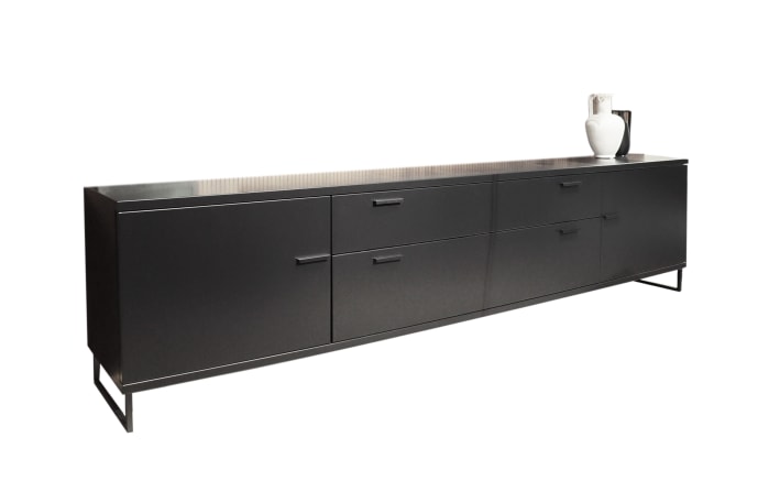 Sideboard Severo, schwarz, inkl. Paneel-02