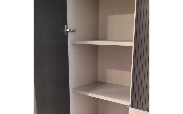 Wohnwand Symphony, graphit/grau-02