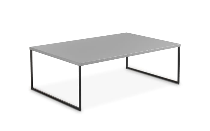 Couchtisch Kara-Frame 73, grau/schwarz
