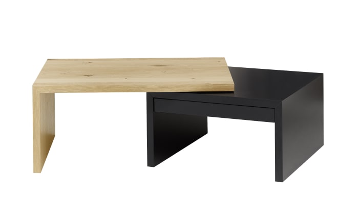 Couchtisch Amera, schwarz/Asteiche furniert, inkl. drehbarer Tischplatte-04
