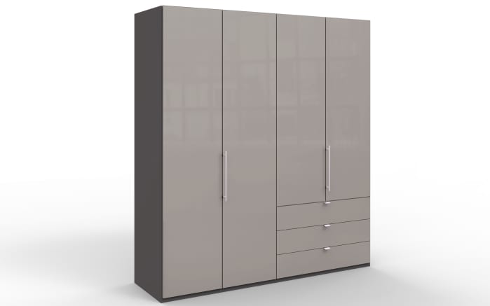 Funktionsschrank Loft, kieselgrau, 200 x 216 cm -02