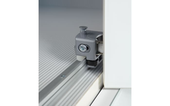 Funktionsdrehtürenschrank Loft, weiß/Bianco Eiche, 300 x 216 cm -06