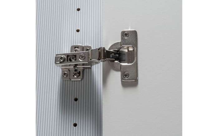 Funktionsdrehtürenschrank Loft, weiß/Bianco Eiche, 300 x 216 cm -05