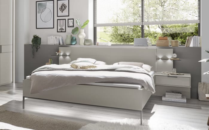 Bettanlage Parma, champagner, 180 x 200 cm-01