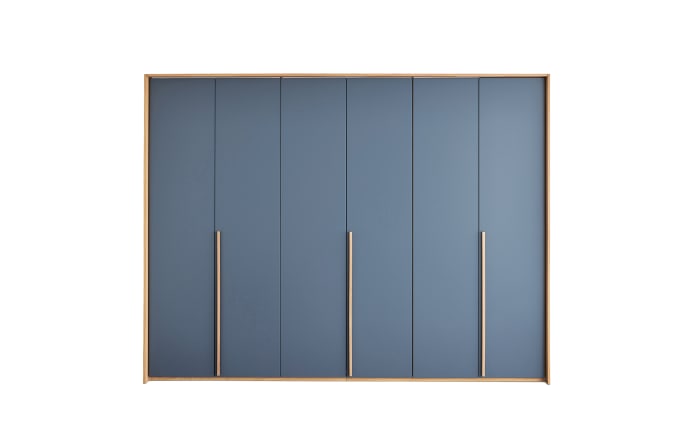 Schlafzimmer Malin, Blau/Balkeneiche, inkl. Nachtkonsolen-08