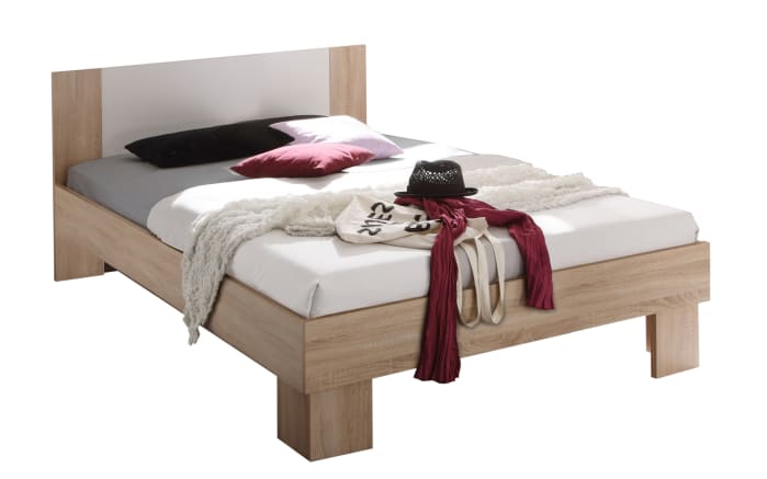 Futonbett Martina 22-119-68, Sonoma Eiche-Nachbildung, 140 x 200 cm-01