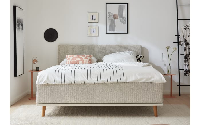 Polsterbett Delphi, beige, 180 x 200 cm-02