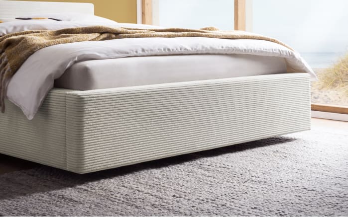 Polsterbett Cube, beige, mit Bettkasten-06