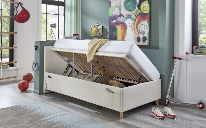 Polsterbett Cool, beige, inkl. Federleistenrahmen-02