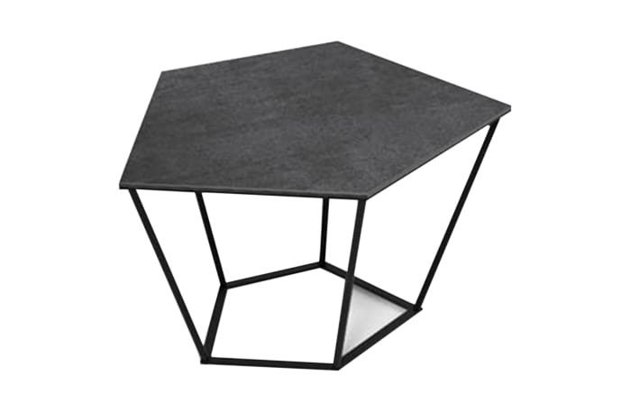 Couchtisch Enigma, schwarz, titan-01