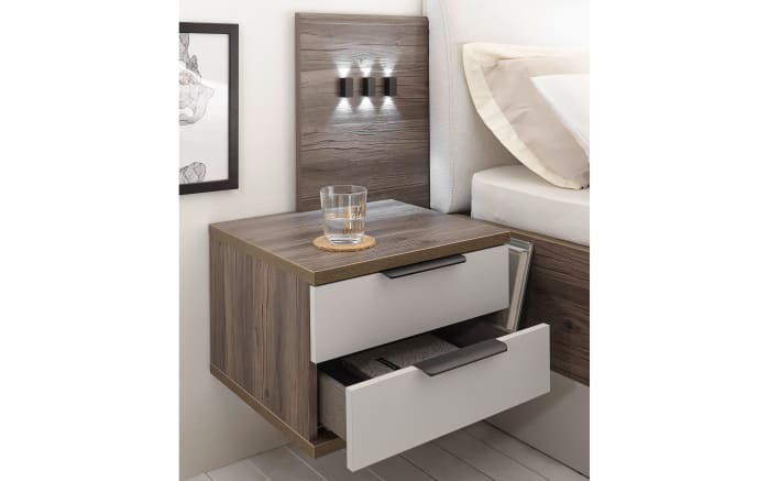 Schlafzimmer Alis, hellgrau, 180 x 200 cm, Schrank 270 x 225 cm-09