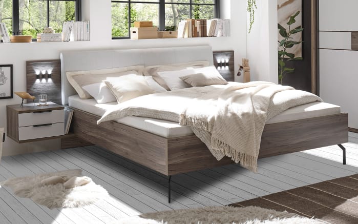 Schlafzimmer Alis, hellgrau, 180 x 200 cm, Schrank 270 x 225 cm-05