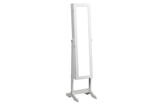 Spiegelschrank, weiß, 41 x 146 cm-01