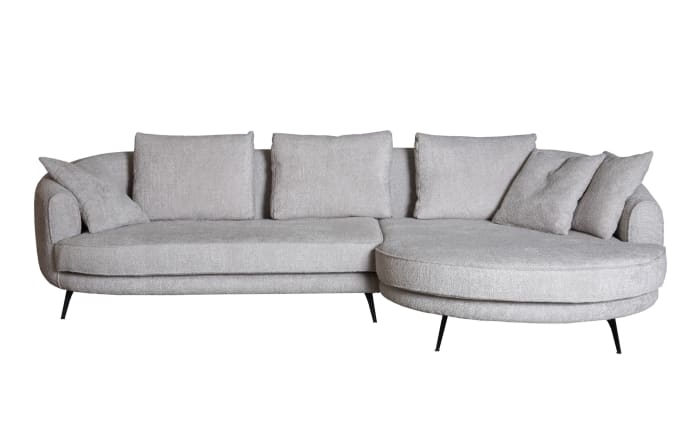 Wohnlandschaft Corso, beige, inkl. Kissen, Ottomane rechts-01