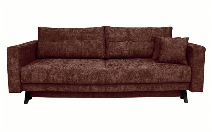 Schlafsofa Scala in braun, mit Schlaffunktion, Liegefläche ca. 142 x 190 cm-02