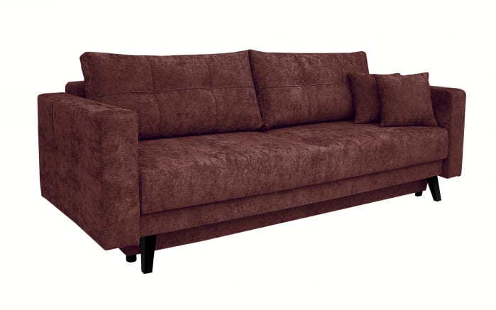 Schlafsofa Scala in braun, mit Schlaffunktion, Liegefläche ca. 142 x 190 cm-01